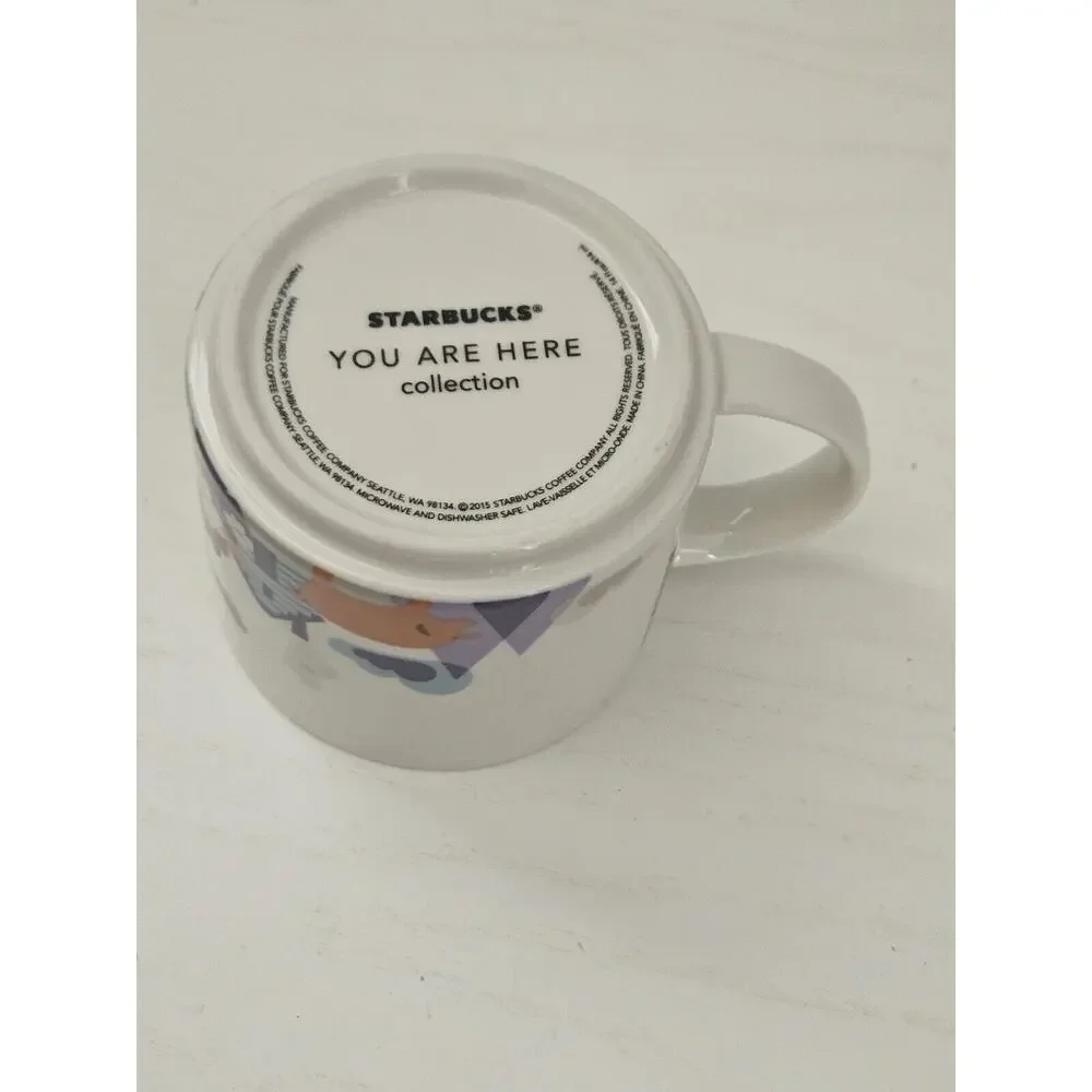 Starbucks North‎ Carolina You Are Here Collection Coffee Mug Cup 14oz 2015